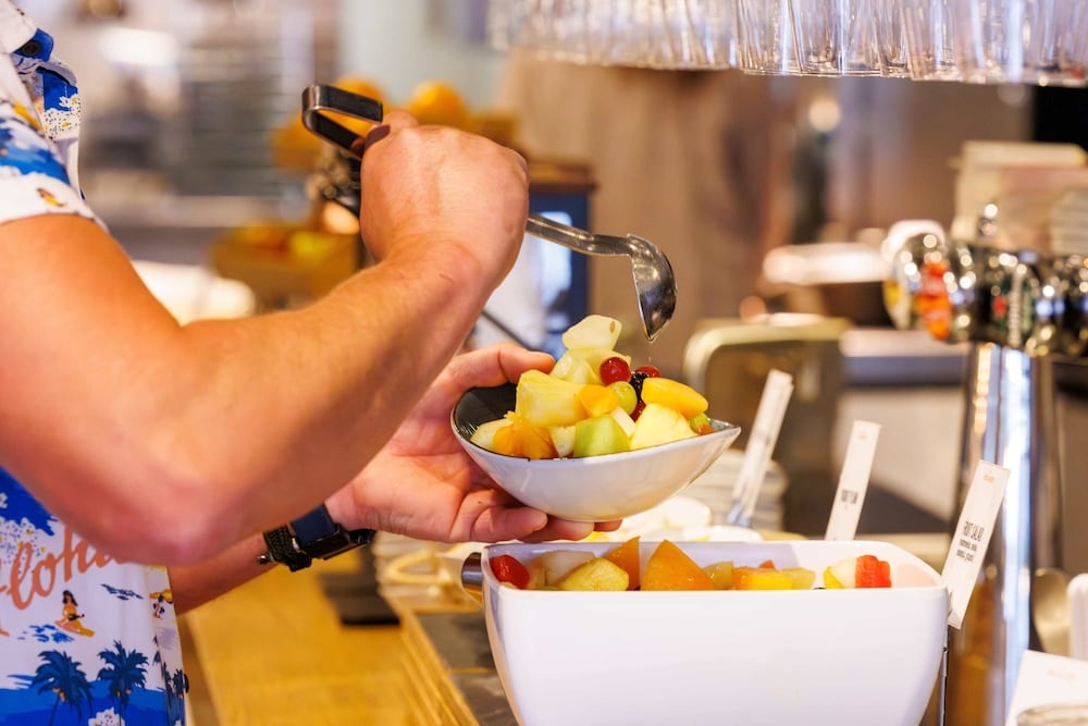 朝食ビュッフェ