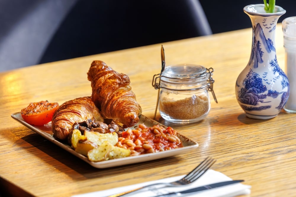 朝食ビュッフェ