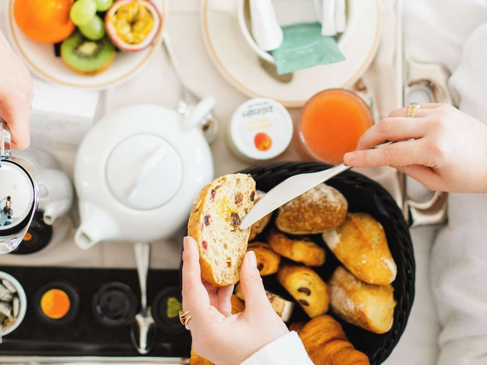 朝食ビュッフェ