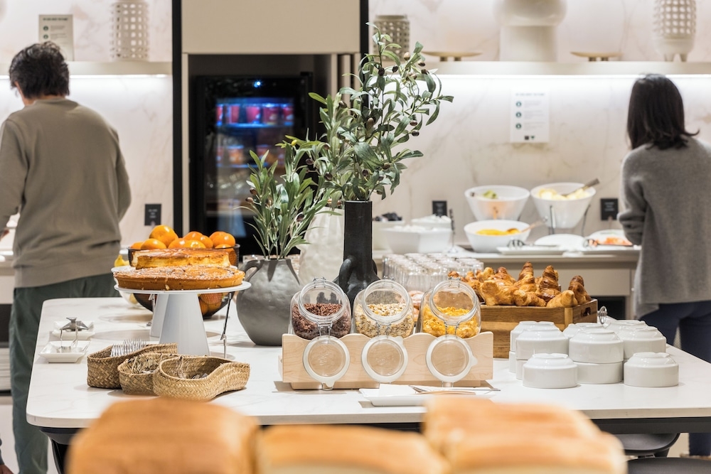 朝食ビュッフェ