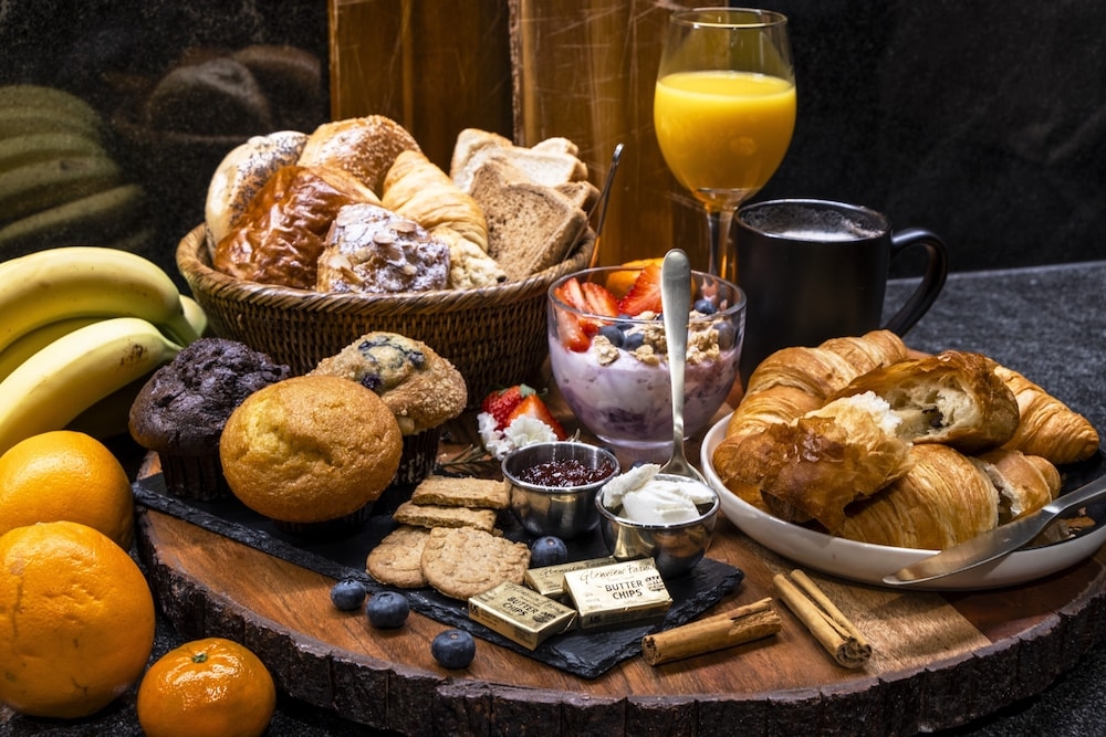 朝食ビュッフェ