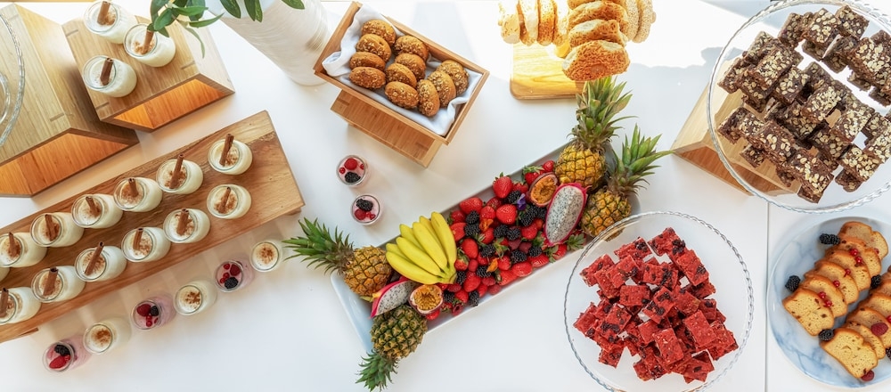 朝食ビュッフェ