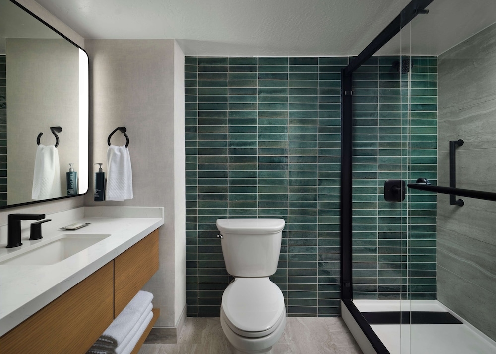 バスルームのシャワー