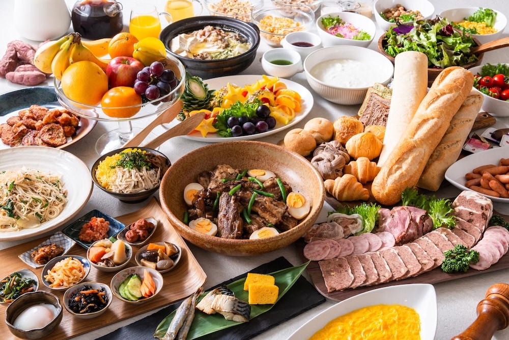 朝食ビュッフェ