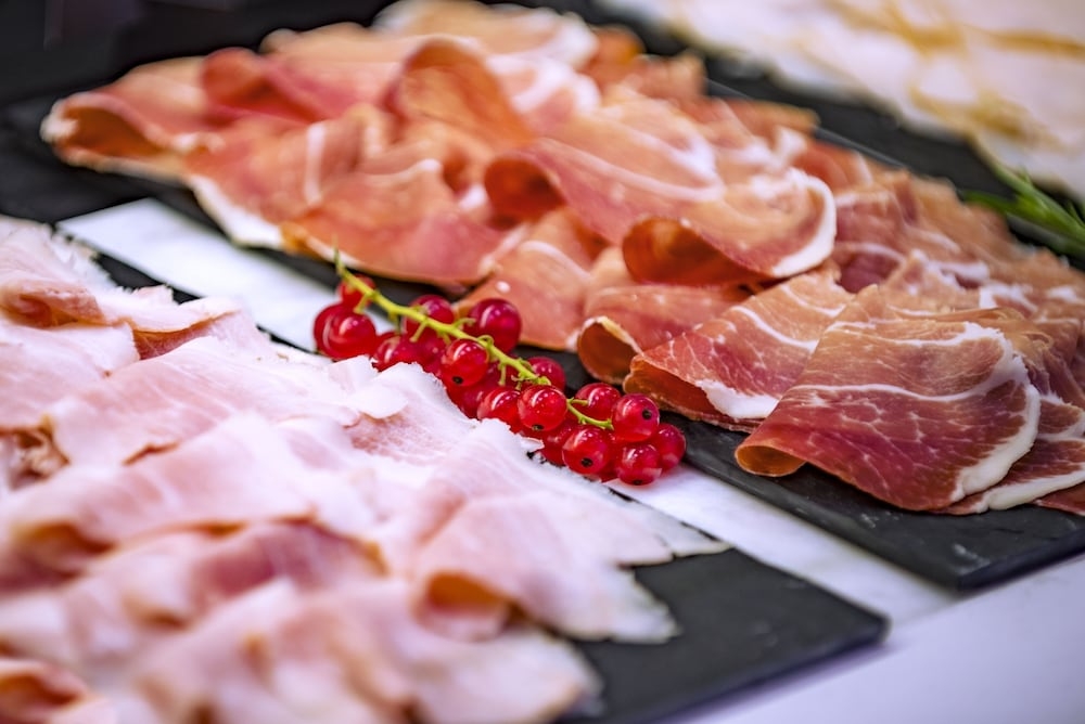 朝食ビュッフェ