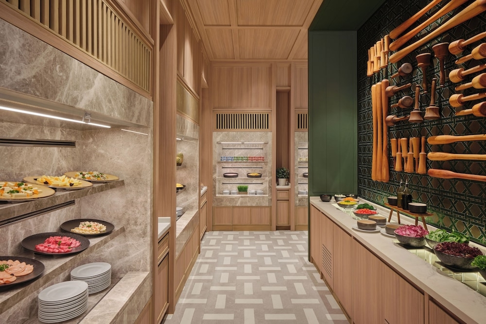 朝食ビュッフェ