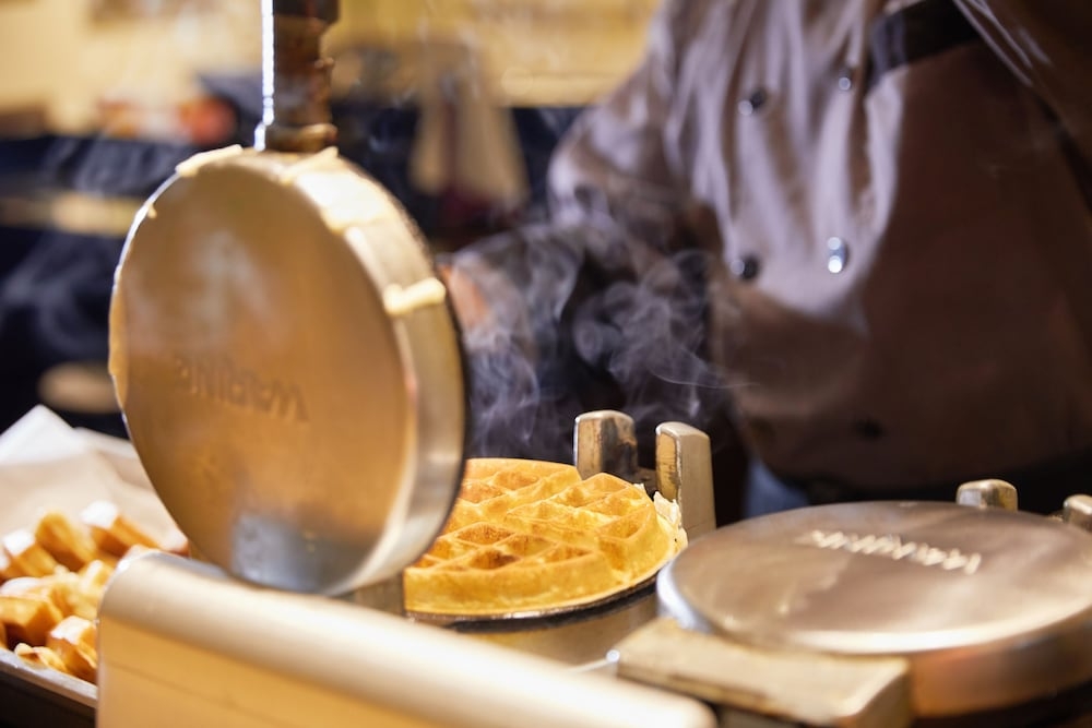 朝食ビュッフェ