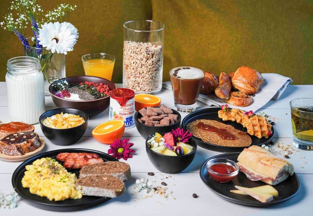 朝食ビュッフェ