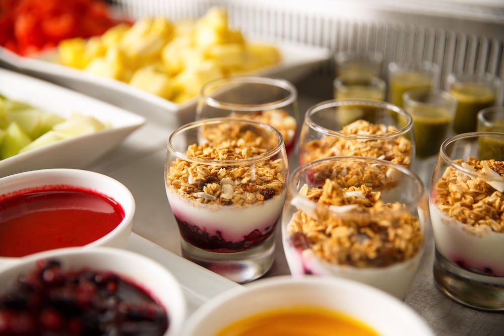 朝食ビュッフェ