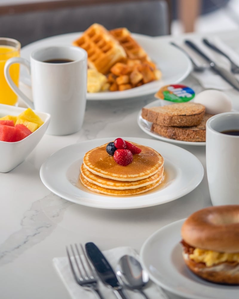 朝食ビュッフェ