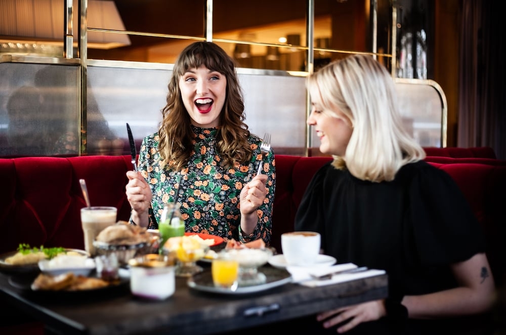 朝食ビュッフェ