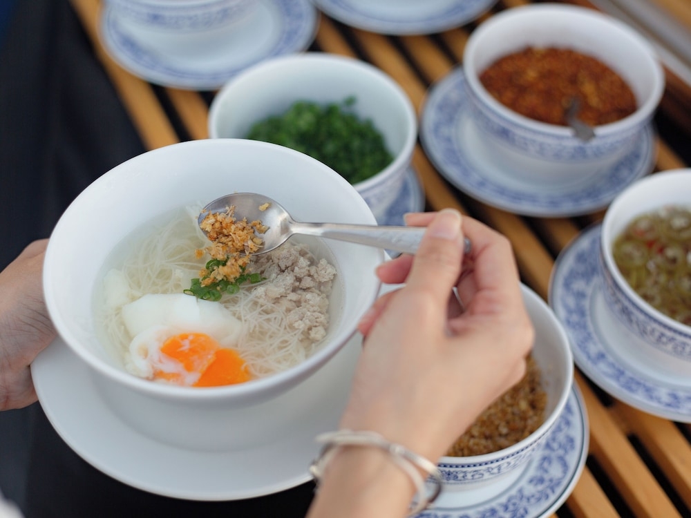 朝食ビュッフェ