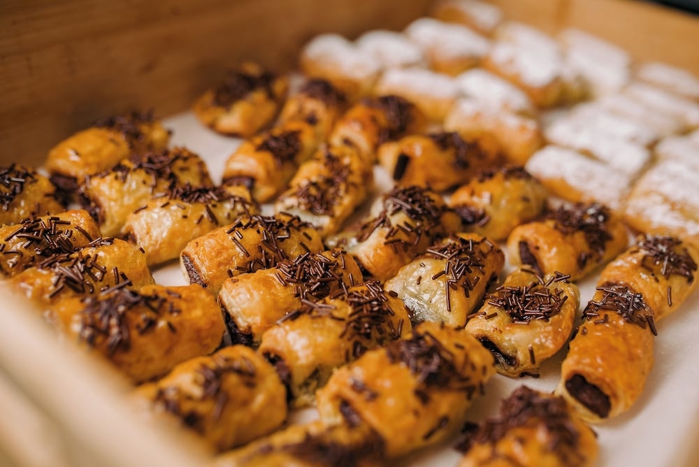 朝食ビュッフェ