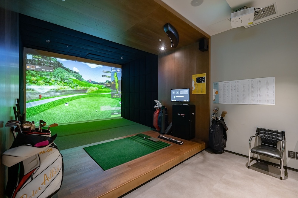 屋内ゴルフ練習場