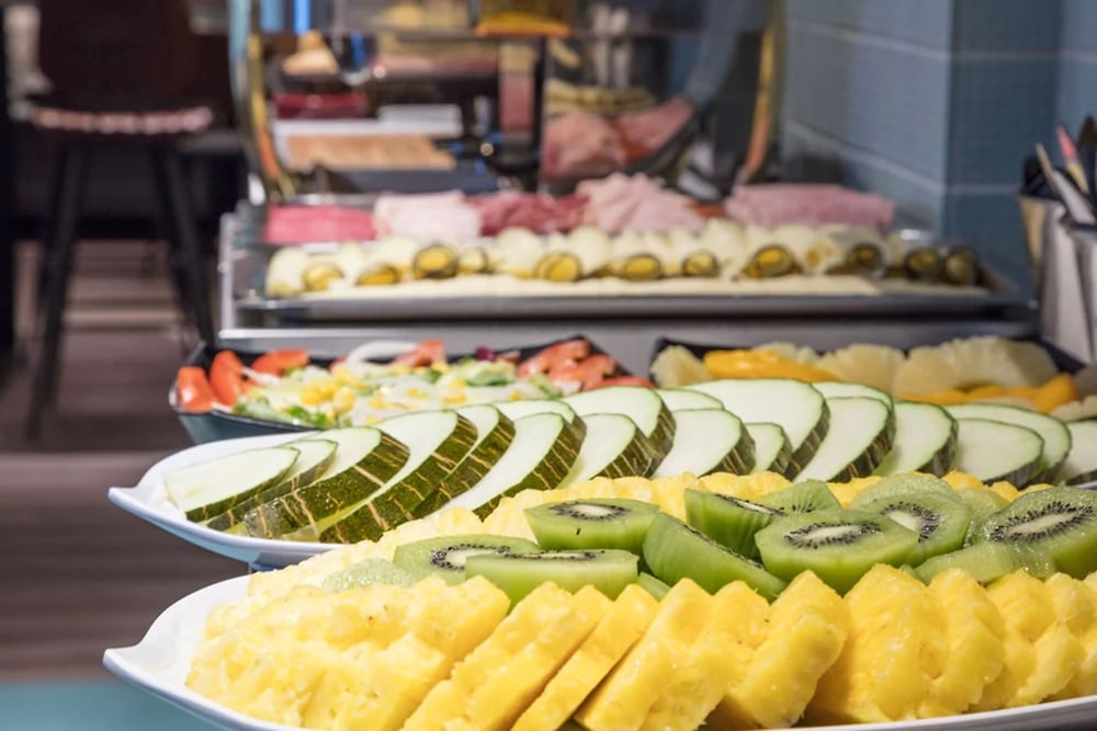 朝食ビュッフェ