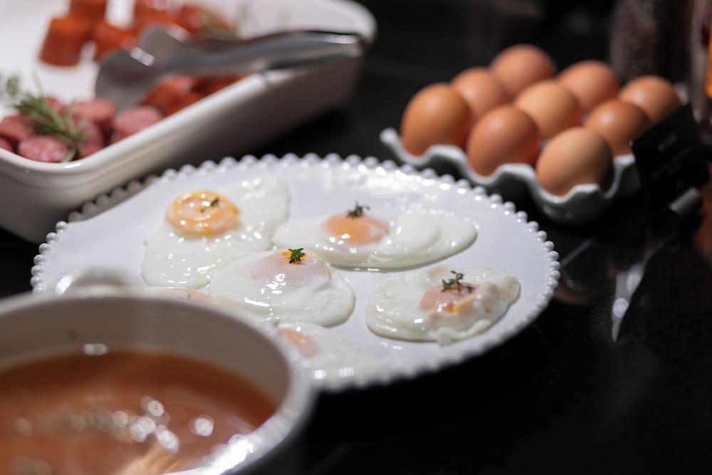 朝食ビュッフェ