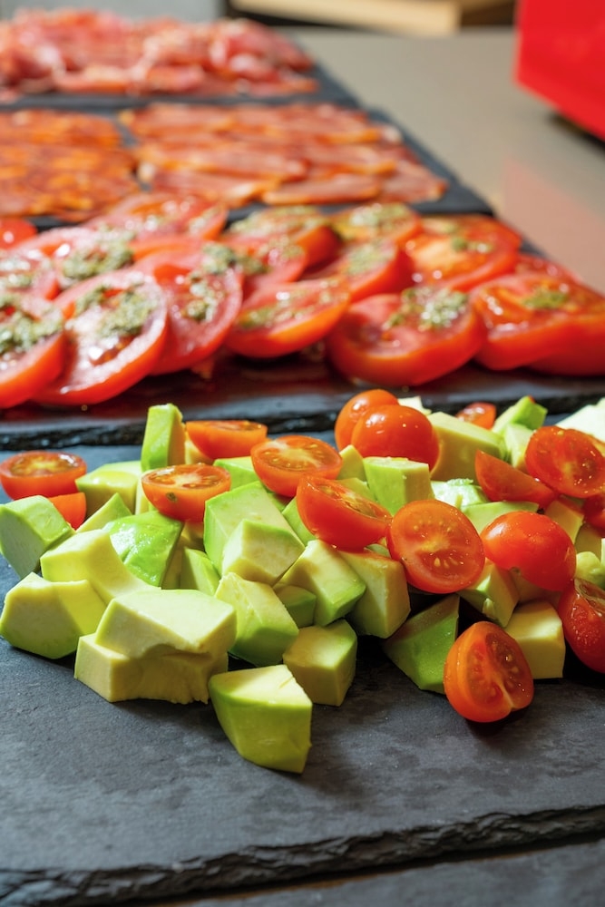 朝食ビュッフェ