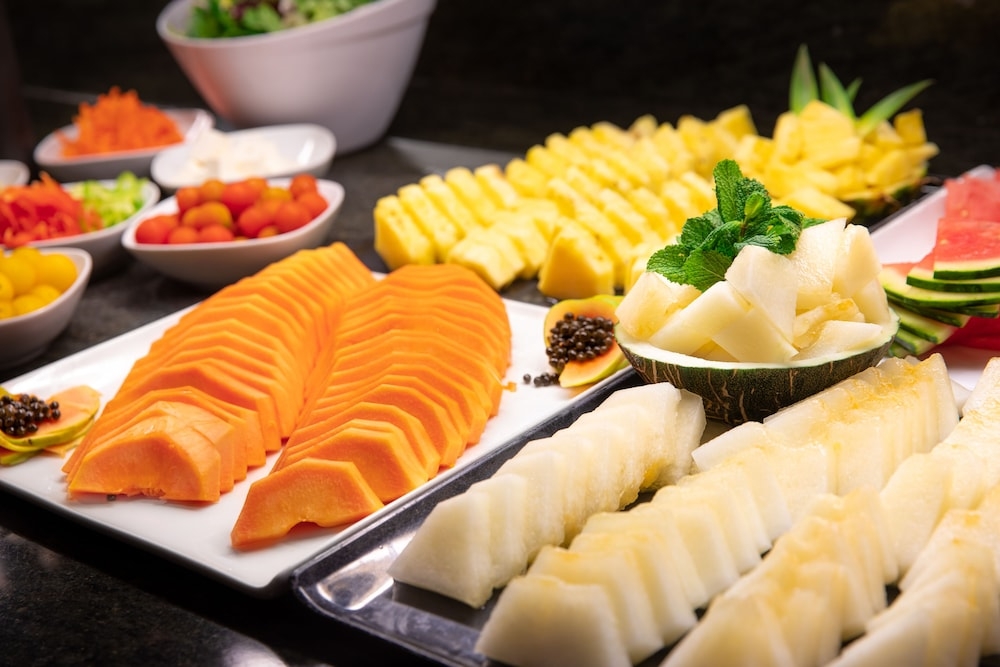 朝食ビュッフェ