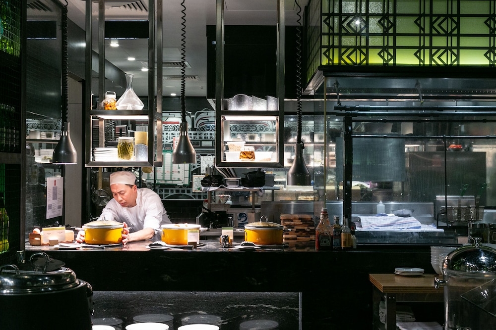 朝食ビュッフェ