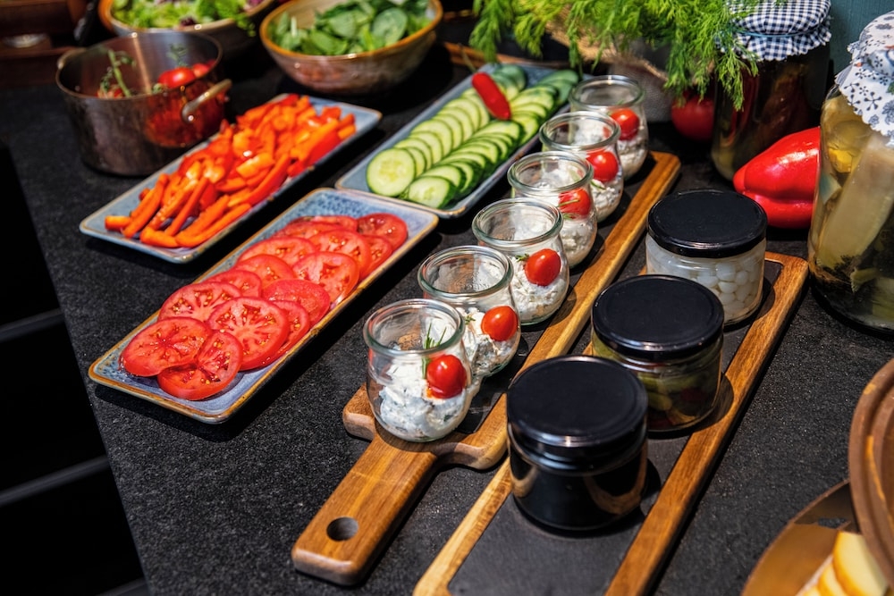 朝食ビュッフェ