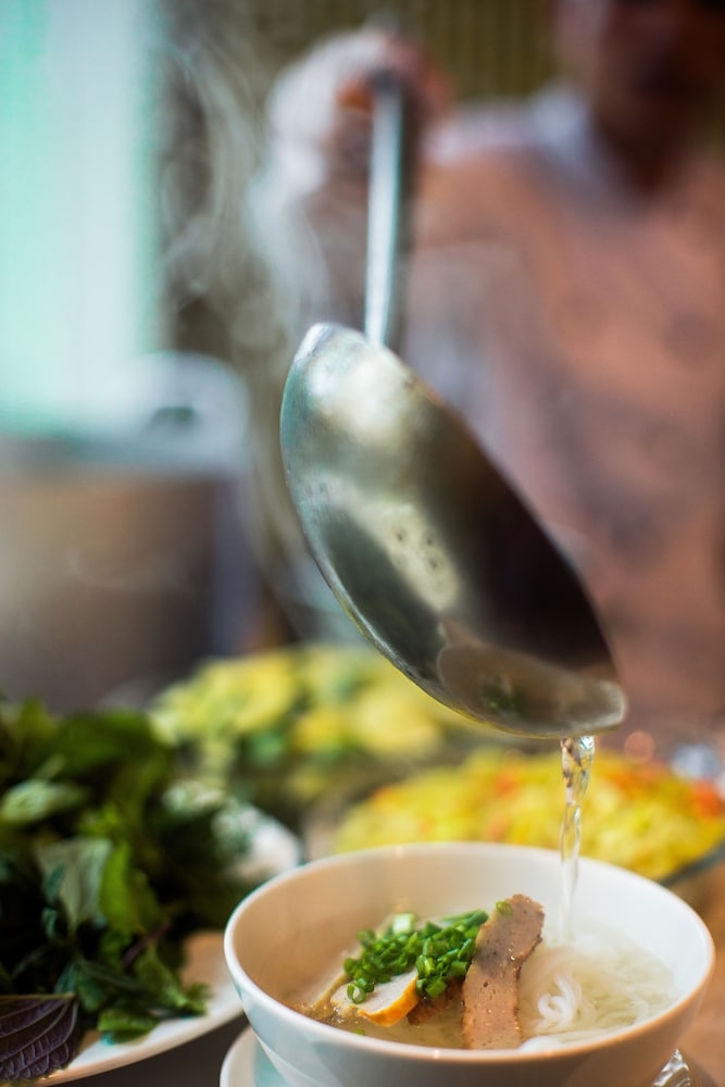 朝食ビュッフェ