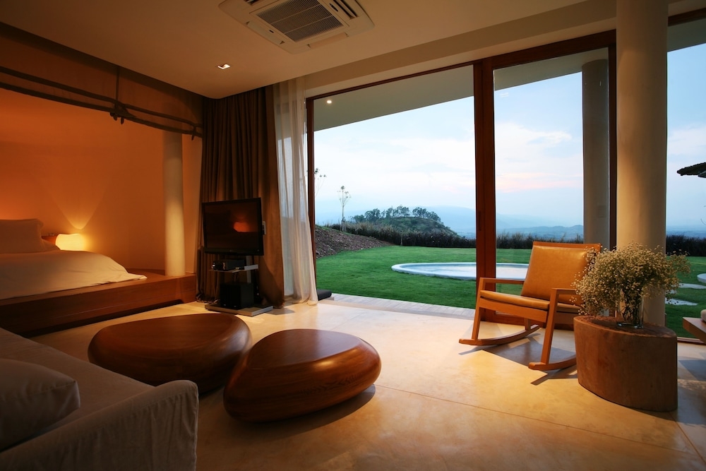 部屋からの景観