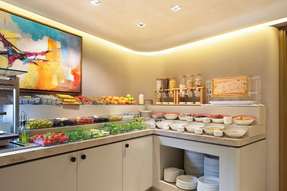 朝食ビュッフェ