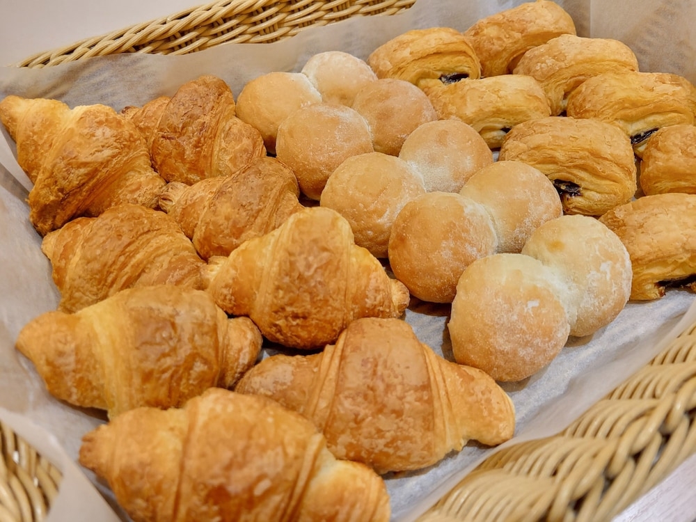 朝食ビュッフェ