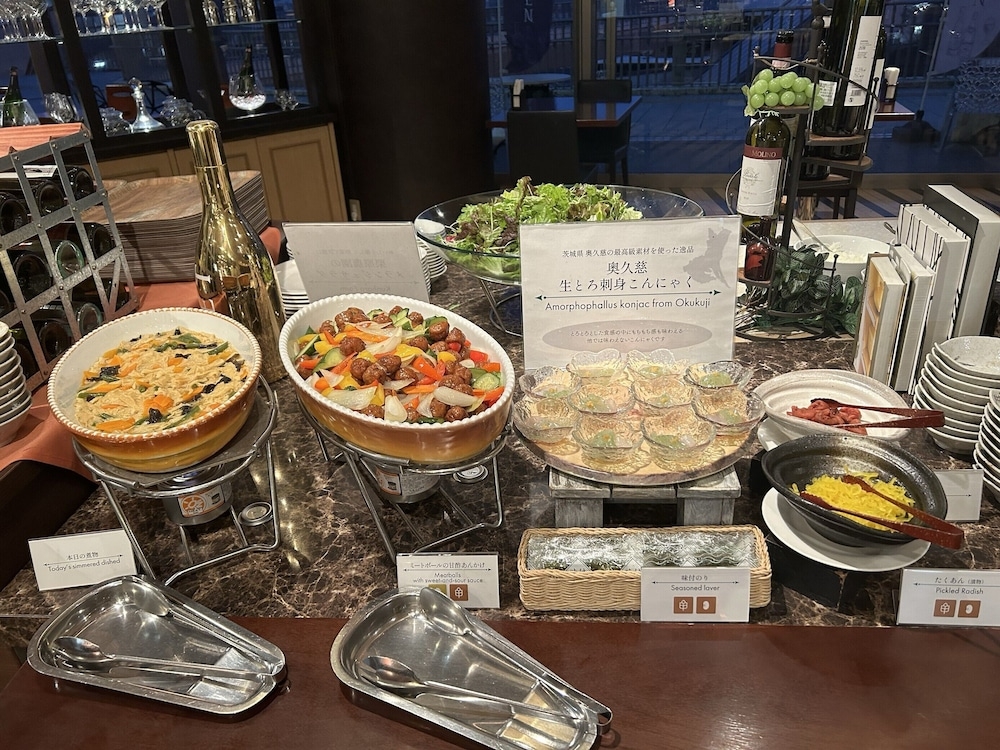 朝食ビュッフェ