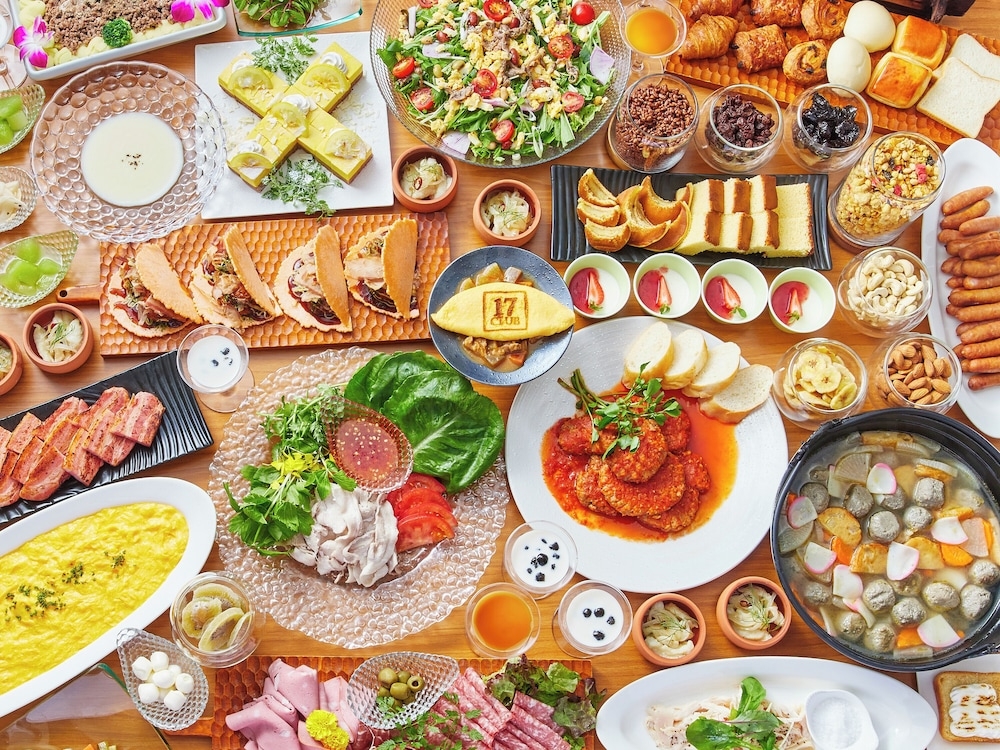 朝食ビュッフェ