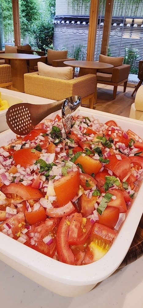 朝食ビュッフェ