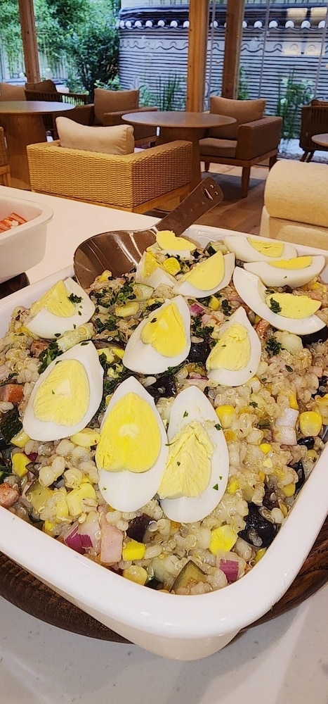 朝食ビュッフェ