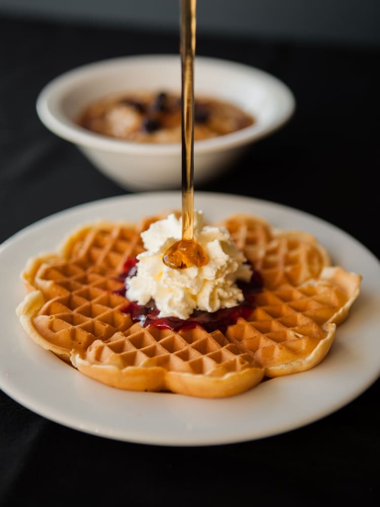 朝食ビュッフェ