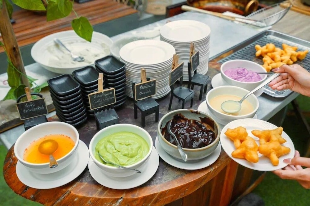 朝食ビュッフェ