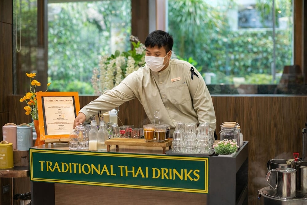 朝食ビュッフェ