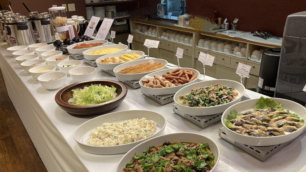 朝食ビュッフェ