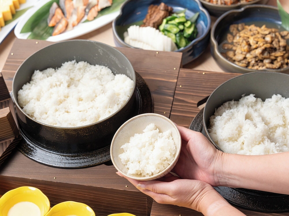 朝食ビュッフェ