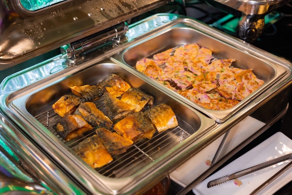 朝食ビュッフェ