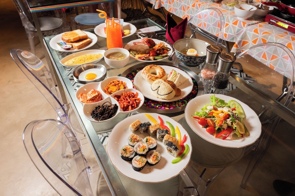朝食ビュッフェ