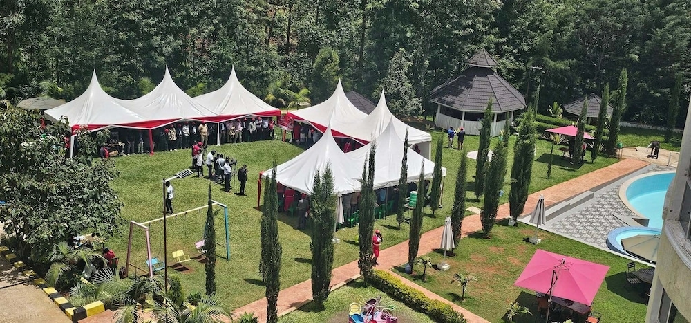 屋外バンケット スペース