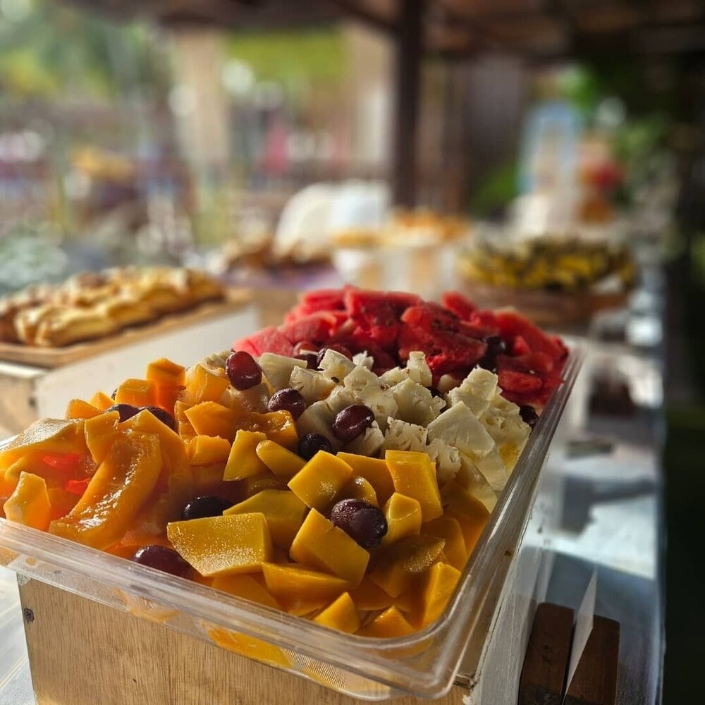 朝食ビュッフェ