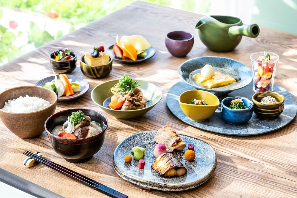 朝食ビュッフェ