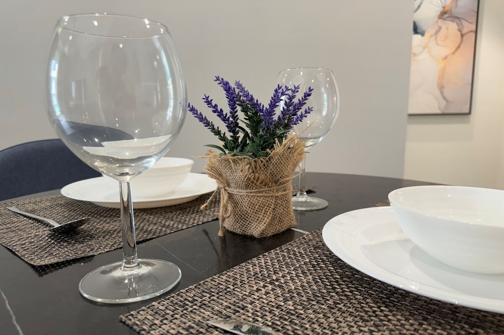 客室内のダイニングエリア