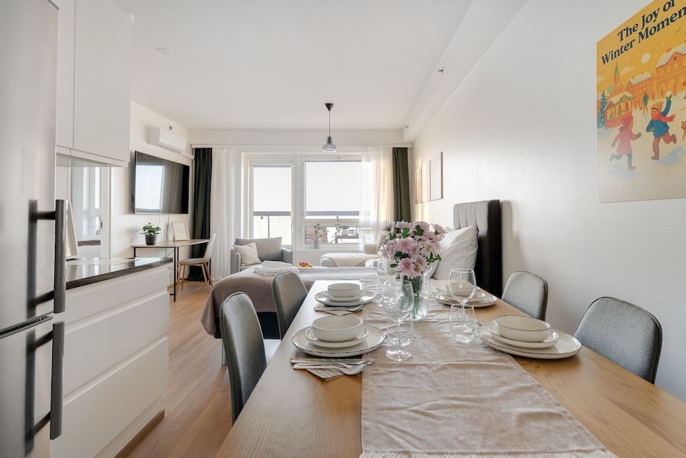 客室内のダイニングエリア