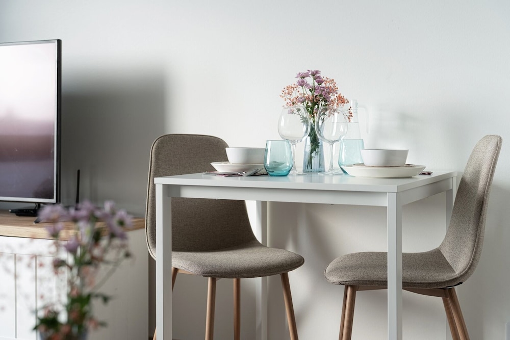 客室内のダイニングエリア