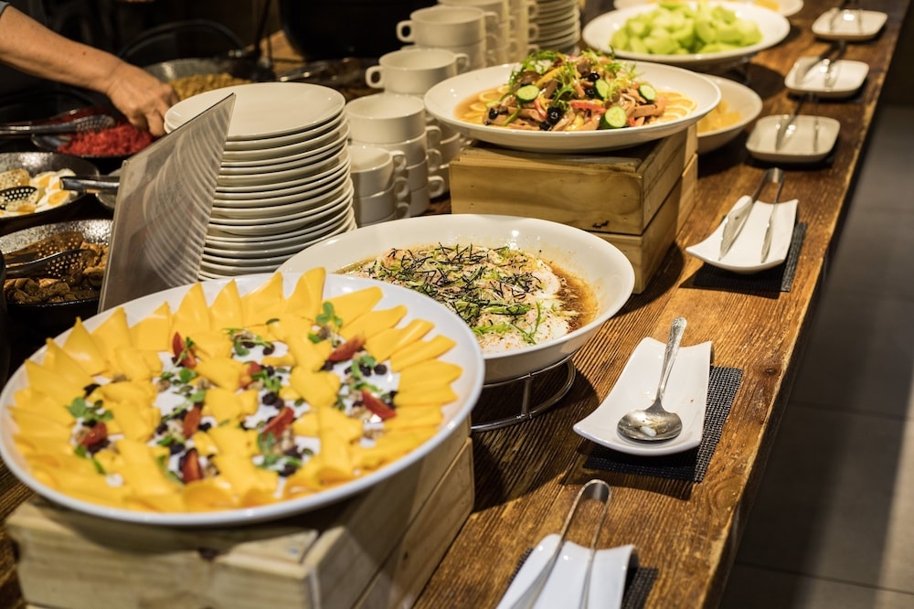 朝食ビュッフェ