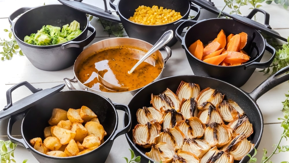 朝食ビュッフェ