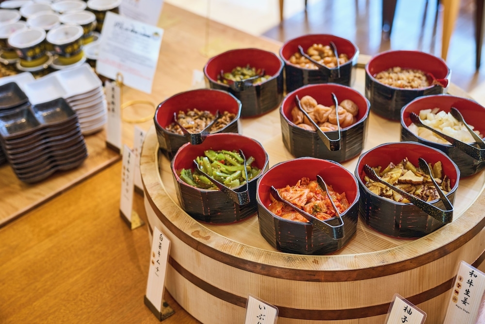 朝食ビュッフェ