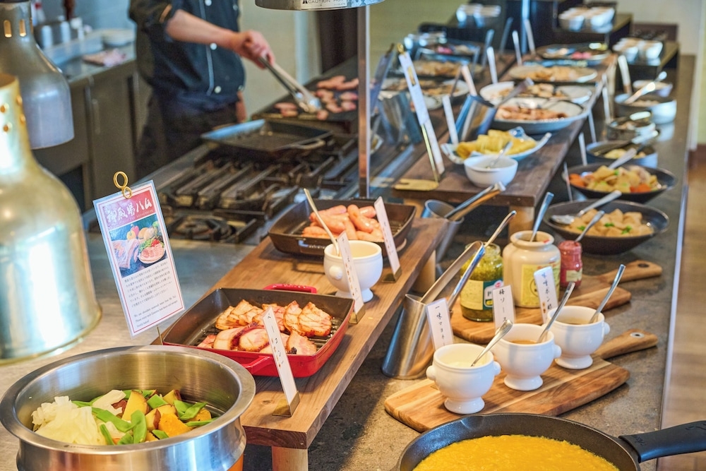 朝食ビュッフェ