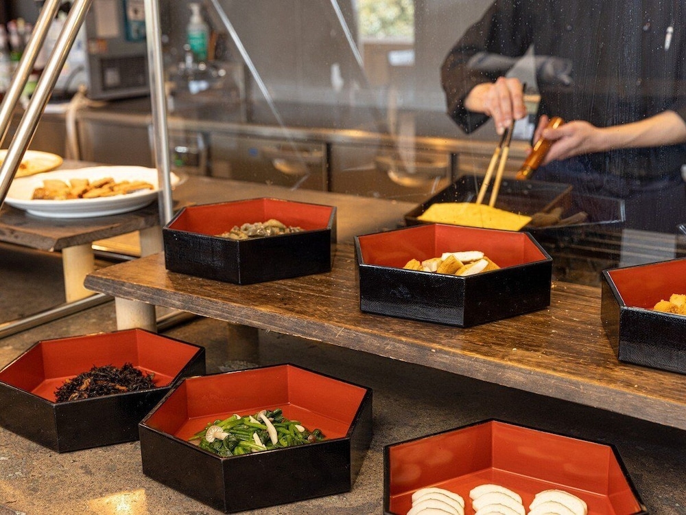 朝食ビュッフェ